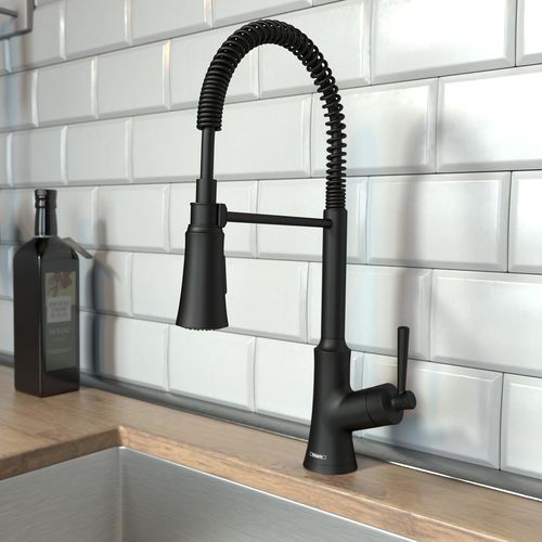 Main product image of Joleena Semi-Pro Kitchen Faucet, 2-Spray, 1.75 GPM (Matte Black), 04792670