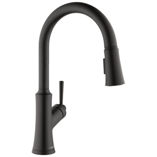 Main product image of Joleena High Arc Kitchen Faucet, 2-Spray Pull-Down, 1.75 GPM (Matte Black), 04793670