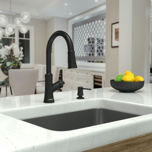 Main product image of Joleena High Arc Kitchen Faucet, 2-Spray Pull-Down, 1.75 GPM (Matte Black), 04793670