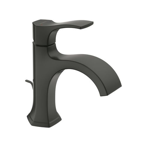 Main product image of Locarno Single-Hole Bathroom Faucet 110 with Pop-Up Drain, 1.2 GPM (Matte Black), 04810670