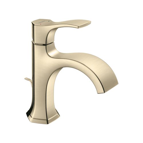 Main product image of Locarno Single-Hole Bathroom Faucet 110 with Pop-Up Drain, 1.2 GPM (Brushed Nickel), 04810820