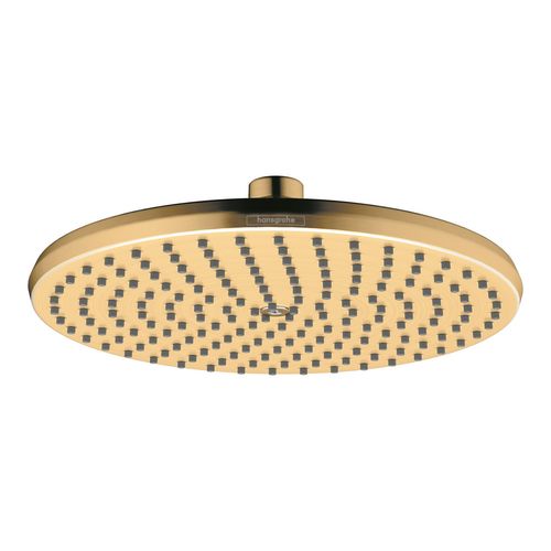 Main product image of Locarno Showerhead 240 1-Jet, 2.5 GPM (Brushed Gold Optic), 04823250