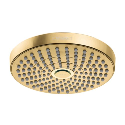Main product image of Croma Select S Showerhead 180 2-Jet, 2.5 GPM (Brushed Gold Optic), 04825250