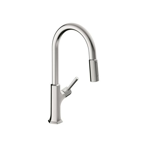 Main product image of Locarno High Arc Kitchen Faucet, 2-Spray Pull-Down with sBox, 1.75 GPM (Chrome), 04827000