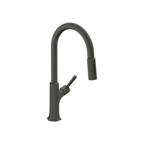 Main product image of Locarno High Arc Kitchen Faucet, 2-Spray Pull-Down with sBox, 1.75 GPM (Matte Black), 04827670