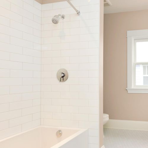 Main product image of Clubmaster Pressure Balance Shower Set with Rough, 2.5 GPM (Chrome), 04907000