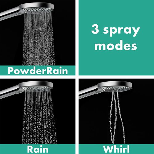 Main product image of Raindance S Thermostatic Showerhead/Wallbar Set with Rough, 2.5 GPM (Chrome), 04915000