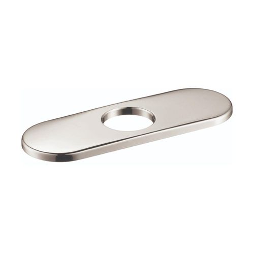 Main product image of C Accessories Base Plate for Traditional Single-Hole Faucets, 6" (Polished Nickel), 14018831
