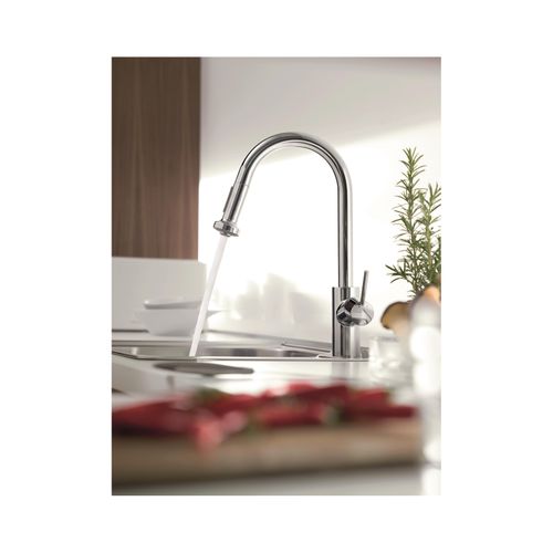 Main product image of Talis S2 High Arc Kitchen Faucet, 2-Spray Pull-Down, 1.75 GPM (Chrome), 14877001