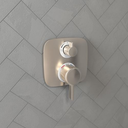 Main product image of Ecostat E Thermostatic Trim with Volume Control (Brushed Nickel), 15707821