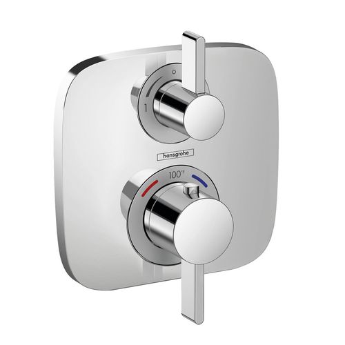 Main product image of Ecostat E Thermostatic Trim with Volume Control and Diverter (Chrome), 15708001