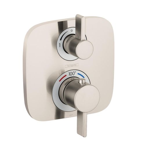 Main product image of Ecostat E Thermostatic Trim with Volume Control and Diverter (Brushed Nickel), 15708821