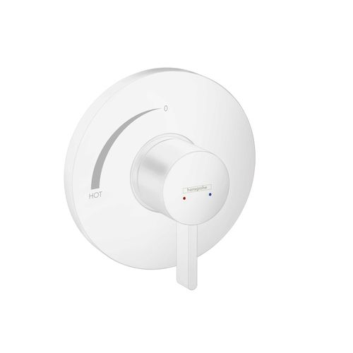 Ecostat S Pressure Balance Trim (Matte White), 15739701