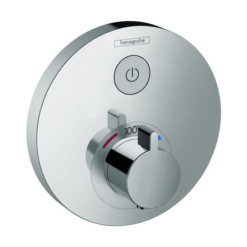 Main product image of ShowerSelect S Thermostatic Trim for 1 Function, Round (Chrome), 15744001
