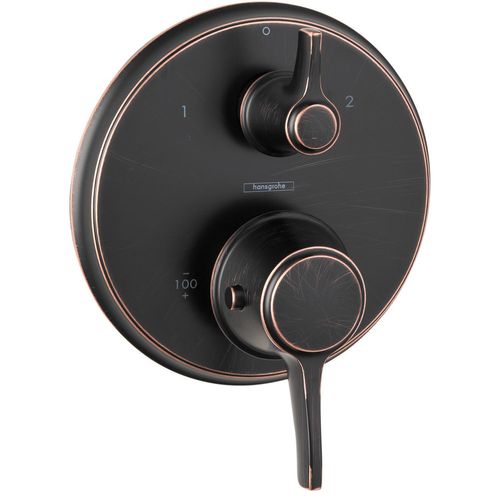 Main product image of Ecostat Classic Thermostatic Trim with Volume Control and Diverter, Round (Rubbed Bronze), 15753921