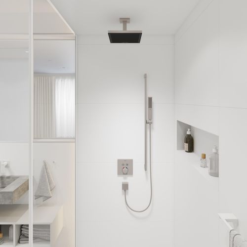 Main product image of Pulsify E Extension Pipe for Ceiling Mount E, 4" (Brushed Nickel), 24338821