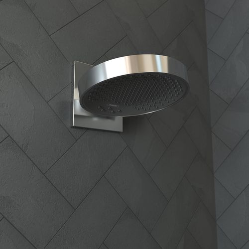 Main product image of Rainfinity Showerhead 250 3-Jet with Wall Connector Trim, 1.75 GPM (Chrome), 26235001