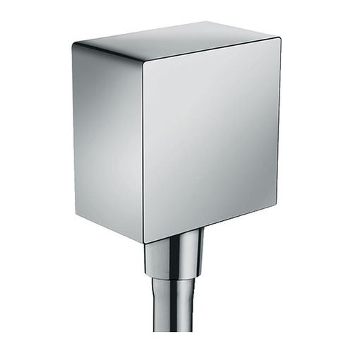 Main product image of FixFit Wall Outlet Square with Check Valves (Chrome), 26455001