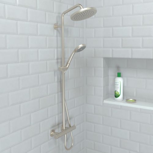 Main product image of Croma Showerhead 220 1-Jet, 2.5 GPM (Brushed Nickel), 26465821