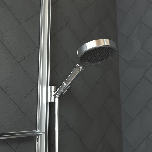 Main product image of Unica Wallbar Raindance E, 36" (Chrome), 27640000