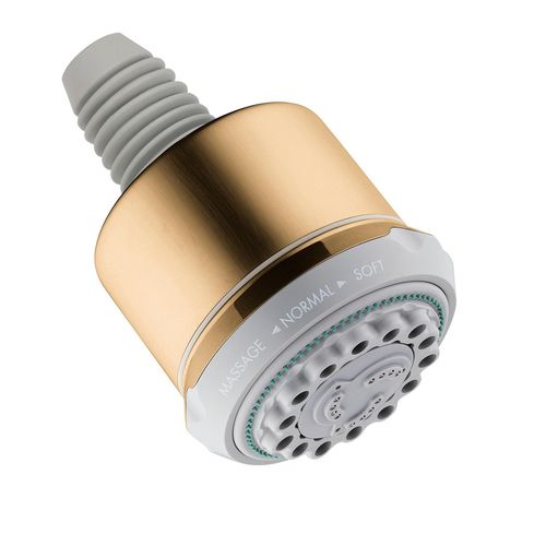 Main product image of Clubmaster Showerhead 3-Jet, 2.5 GPM (Brushed Bronze), 28496141
