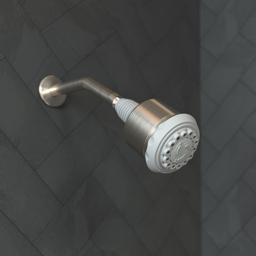 Main product image of Clubmaster Showerhead 3-Jet, 2.5 GPM (Brushed Nickel), 28496821