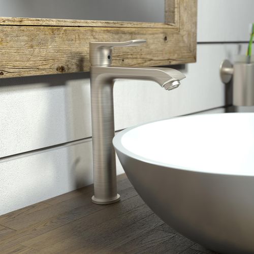 Main product image of Metris Single-Hole Bathroom Faucet 200 with Pop-Up Drain, 1.2 GPM (Brushed Nickel), 31183821