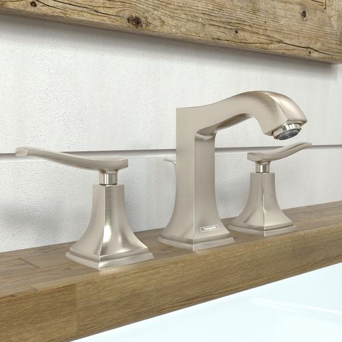 Main product image of Metropol Classic Widespread Bathroom Faucet 110 with Lever Handles and Pop-Up Drain, 1.2 GPM (Brushed Nickel), 31330821