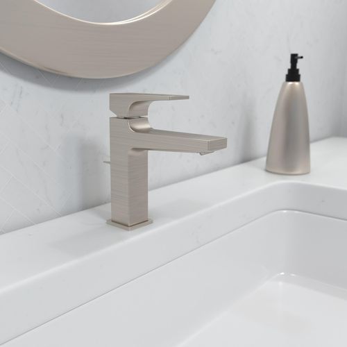 Main product image of Metropol Single-Hole Bathroom Faucet 110 with Lever Handle and Pop-Up Drain, 1.2 GPM (Brushed Nickel), 32506821