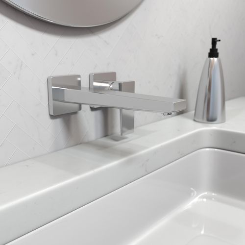 Main product image of Metropol Wall-Mounted Single-Handle Bathroom Faucet Trim with Lever Handle, 1.2 GPM (Chrome), 32526001