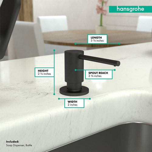 Main product image of Focus Soap Dispenser (Matte Black), 40438671