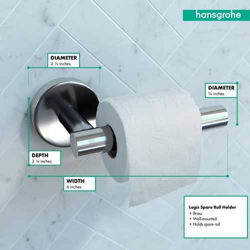 Main product image of Logis Spare Roll Holder (Chrome), 40517000