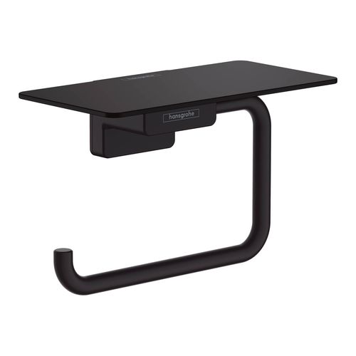 Main product image of AddStoris Toilet Paper Holder with Shelf (Matte Black), 41772670