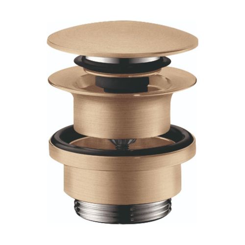 Main product image of Push-Open Sink Drain (Brushed Bronze), 50100141
