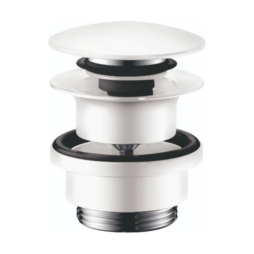 Main product image of Push-Open Sink Drain (Matte White), 50100701