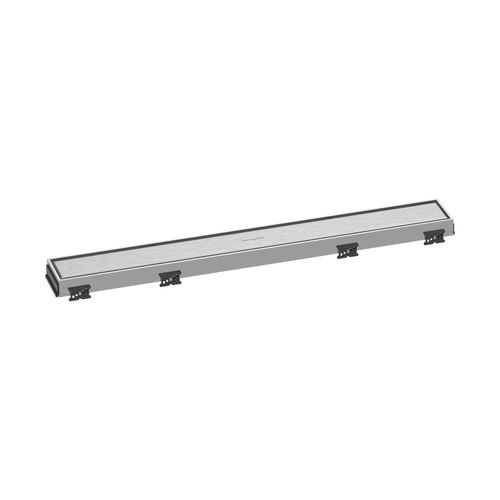 Main product image of RainDrain Match Trim Zero/ Tile 23-5/8" with Height Adjustable Frame (Brushed Stainless Steel), 56036801