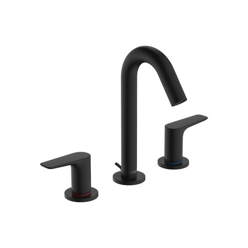 Main product image of Logis Fine Widespread Bathroom Faucet 150 with Pop-Up Drain, 1.2 GPM (Matte Black), 71533671