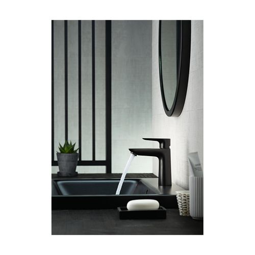Main product image of Talis E Single-Hole Bathroom Faucet 110 with Pop-Up Drain, 1.2 GPM (Matte Black), 71710671