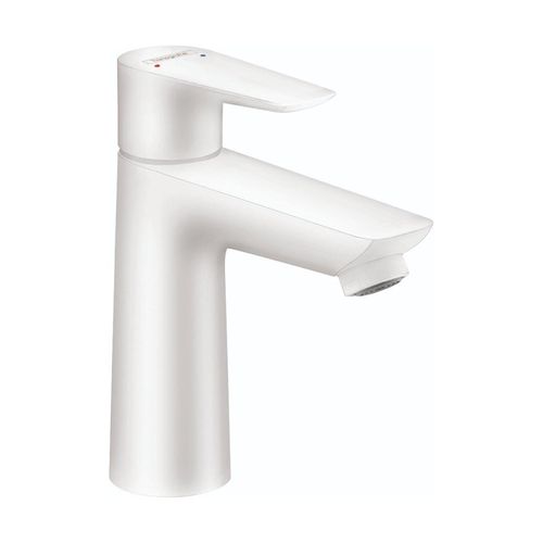 Main product image of Talis E Single-Hole Bathroom Faucet 110 with Pop-Up Drain, 1.2 GPM (Matte White), 71710701