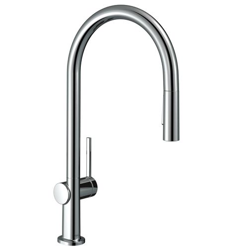 Main product image of Talis N High Arc Kitchen Faucet, O-Style 2-Spray Pull-Down, 1.75 GPM (Chrome), 72800001