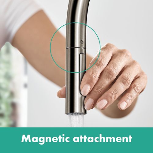 Main product image of Talis N High Arc Kitchen Faucet, O-Style 2-Spray Pull-Down, 1.75 GPM (Chrome), 72800001