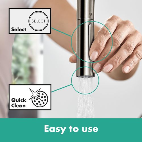 Main product image of Talis N High Arc Kitchen Faucet, O-Style 2-Spray Pull-Down, 1.75 GPM (Chrome), 72800001
