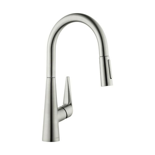 Main product image of Talis S High Arc Kitchen Faucet, 2-Spray Pull-Down, 1.75 GPM (Stainless Steel Optic), 72813801