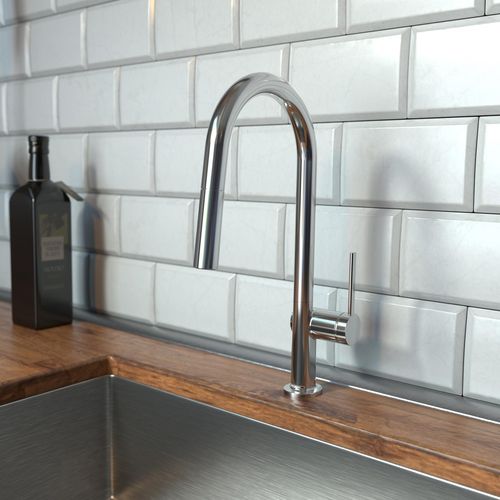 Main product image of Talis N High Arc Kitchen Faucet, A-Style 2-Spray Pull-Down, 1.75 GPM (Chrome), 72846001