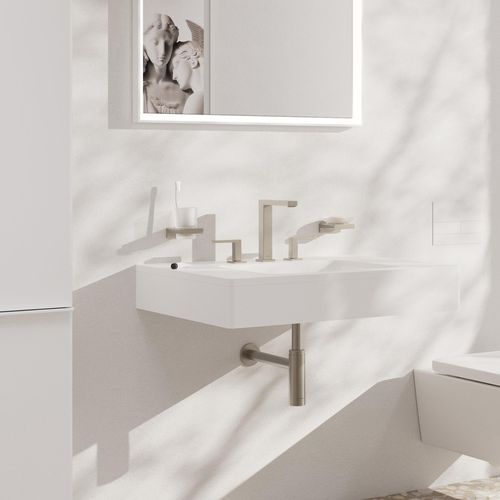 Main product image of Tecturis E Widespread Bathroom Faucet 150, 1.2 GPM (Brushed Nickel), 73031821