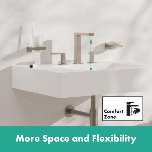 Main product image of Tecturis E Widespread Bathroom Faucet 150, 1.2 GPM (Brushed Nickel), 73031821