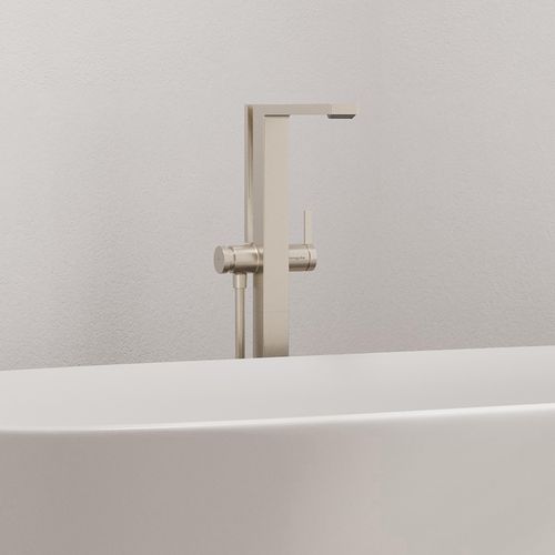 Main product image of Tecturis E Freestanding Tub Filler with 1.75 GPM Handshower (Brushed Nickel), 73445821