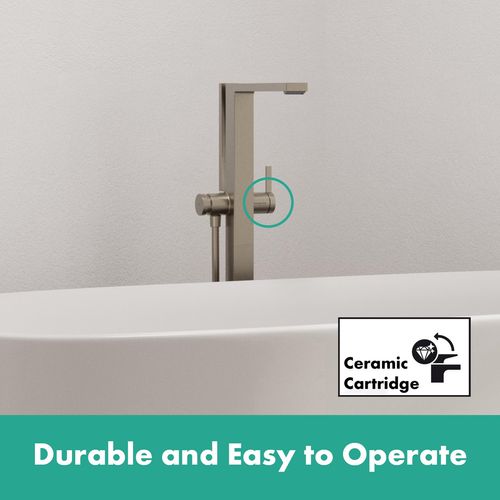 Main product image of Tecturis E Freestanding Tub Filler with 1.75 GPM Handshower (Brushed Nickel), 73445821