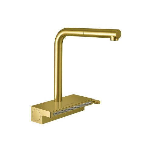 Main product image of Aquno Select Kitchen Faucet, 2-Spray Pull-Out, 1.75 GPM (Brushed Gold Optic), 73836251