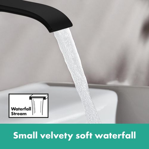 Main product image of Vivenis Single-hole Bathroom Faucet 110 with Pop-Up Drain, 1.2 GPM (Matte Black), 75020671